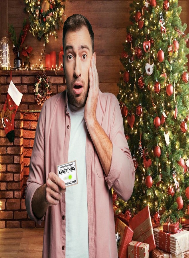 Jergrim فرشاة تنظيف سرة البطن من جيرجريم، هدايا طريفة لعيد الميلاد للبالغين، الرجال، النساء، الصديق، الزوج، هدية تبادل الهدايا، هدية سانتا السرية، هدية مزحة للشخص الذي يملك كل شيء (أخضر/كرافت) - Image 4